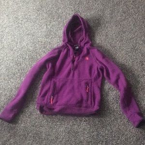 A north face hoodie with pockets